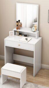 bàn trang điểm MDF bền không