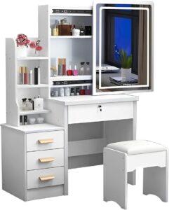 bàn trang điểm chống bụi