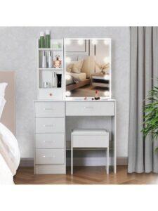 bàn trang điểm đèn đổi màu