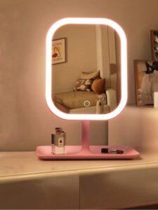 bàn trang điểm đèn led mini