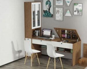 bàn trang điểm kết hợp decor