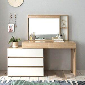 bàn trang điểm kiêm bàn làm việc