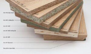 phân biệt MDF và MFC