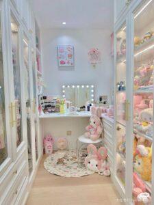 vệ sinh bàn trang điểm mỗi tuần