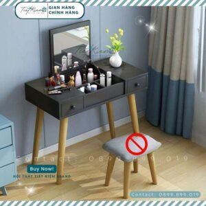 Bàn trang điểm gương gập cho phòng nhỏ: Lý do nên chọn 2025 bàn trang điểm gương gập cho phòng nhỏ