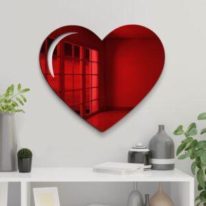 bàn trang điểm gương hình trái tim giá rẻ