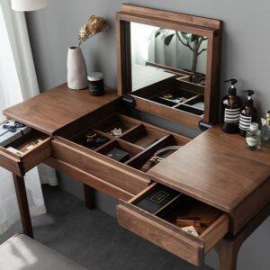 bàn trang điểm handmade từ gỗ pallet