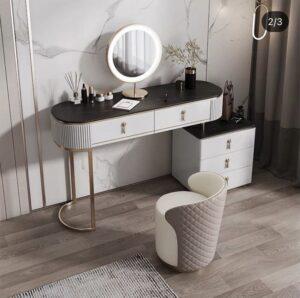 Mua bàn trang điểm mặt đá marble: Vì sao đang là xu hướng nội thất được săn đón 2025? mua bàn trang điểm mặt đá marble