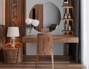 Bàn trang điểm mặt đá marble cao cấp: Biểu tượng mới cho nội thất sang trọng 2025 bàn trang điểm mặt đá marble cao cấp