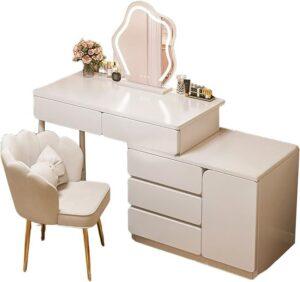 bàn trang điểm mặt đá marble cao cấp