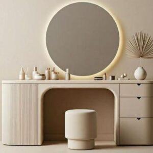 bàn trang điểm mặt đá marble nhỏ gọn