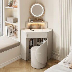 bàn trang điểm nhập khẩu có đèn LED