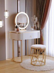 bàn trang điểm nhập khẩu có đèn LED