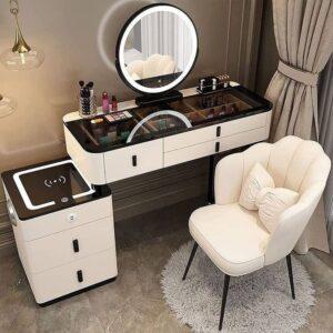 bàn trang điểm nhập khẩu nguyên khối