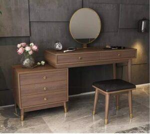 bảo quản bàn trang điểm gỗ nguyên tấm