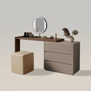 ưu điểm bàn trang điểm gỗ nguyên tấm