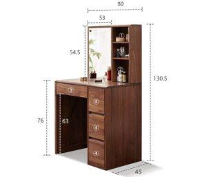 Bàn gỗ nguyên tấm decor