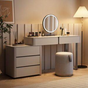 Bàn trang điểm gỗ MDF Hàn Quốc