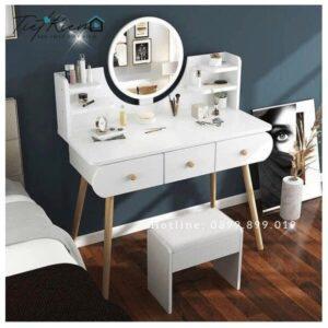 Bàn trang điểm gỗ MDF cao cấp