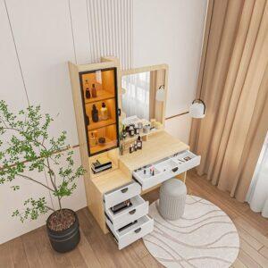 Bàn trang điểm gỗ MDF chống ẩm