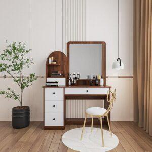 Bàn trang điểm gỗ MDF giá rẻ