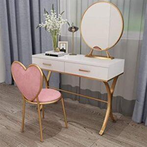 Bàn trang điểm gỗ MDF thiết kế đơn giản