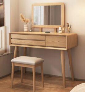 Bàn trang điểm gỗ pallet mộc