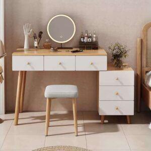 Bàn trang điểm gỗ pallet mộc