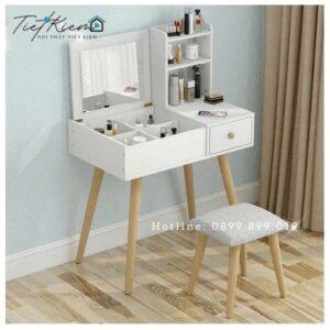 Bàn trang điểm nhỏ gọn gỗ MDF
