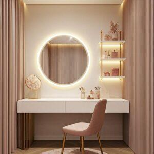 bàn makeup mini