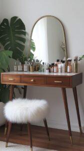 bàn trang điểm Boho DIY