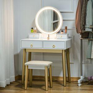 bàn trang điểm có đèn