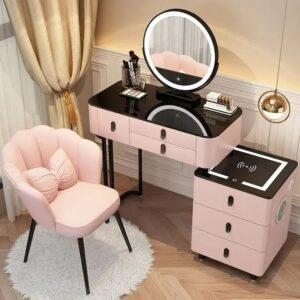 bàn trang điểm có đèn decor