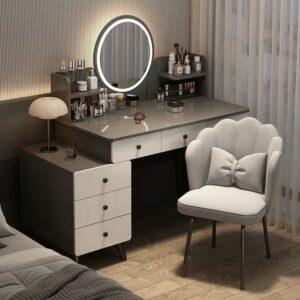 bàn trang điểm có đèn decor
