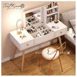 Bàn Trang Điểm Gập Tiết Kiệm Diện Tích – Giải Pháp Vàng Cho Căn Hộ Nhỏ 2025 bàn trang điểm gập tiết kiệm diện tích