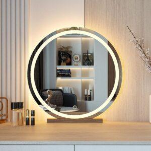 bàn trang điểm gương led