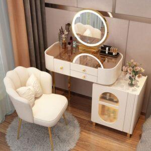 Bàn trang điểm hiện đại – Xu hướng được beauty blogger yêu thích năm 2025 bàn trang điểm hiện đại