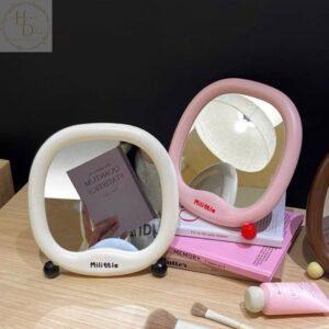 bàn trang điểm mini gương gập