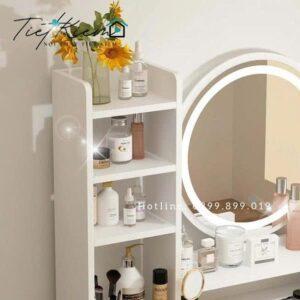 Bàn trang điểm phong cách Hàn Quốc – Cơn sốt mới trong thiết kế nội thất 2025 bàn trang điểm phong cách Hàn Quốc