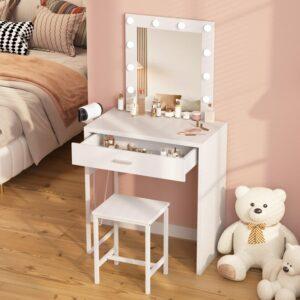 Bàn trang điểm trẻ em phong cách Hàn – Xu hướng nội thất mini cho bé gái hiện đại 2025 bàn trang điểm trẻ em phong cách Hàn