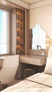 Cách trang trí bàn trang điểm phong cách Boho đẹp và ấn tượng 2025 trang trí bàn trang điểm phong cách Boho