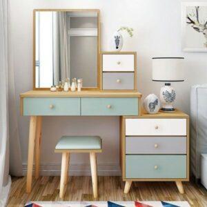 Bàn Boho mộc mạc
