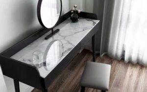 Bàn đá marble tối giản