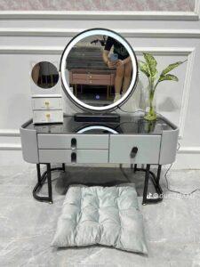 Bàn gương gập decor