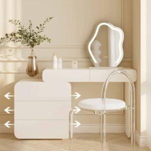 Bàn gương gập decor