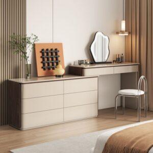 Bàn marble góc sáng