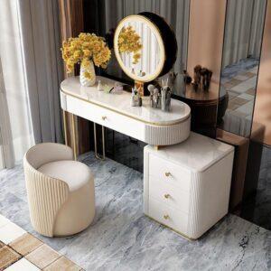 Bàn marble nữ tính
