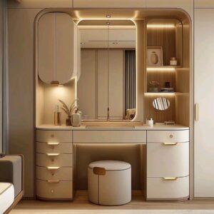 Bàn trang điểm decor xịn