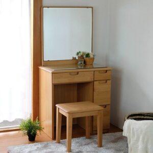 bàn trang điểm gỗ nguyên tấm tiện lợi