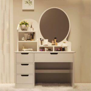 bàn trang điểm phong cách Bắc Âu